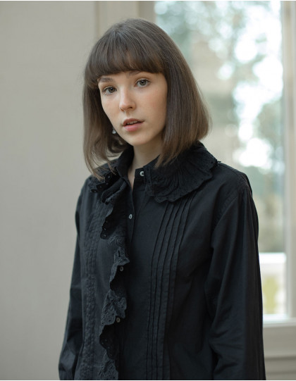 Blouse "Basilia" noire