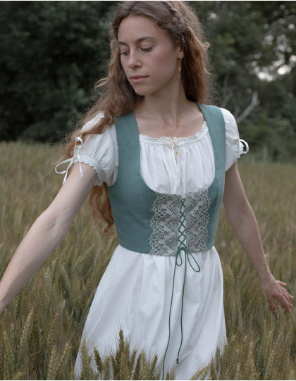 Bustier "Misha" vert sauge