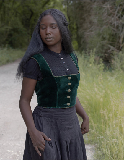 Dirndl autrichien "Constanze" vert Tyrol