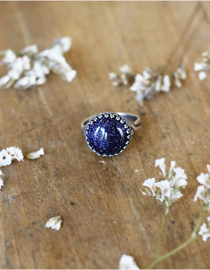 Bague "Poussière d'étoile"