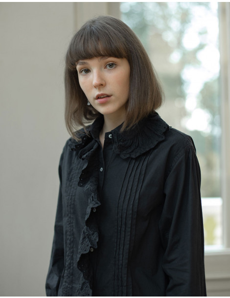 Blouse "Basilia" noire