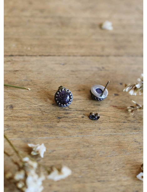 Boucles d'oreilles "Poussière d'étoile"
