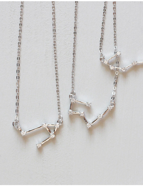 Colliers "signes astrologiques" en argent 925
