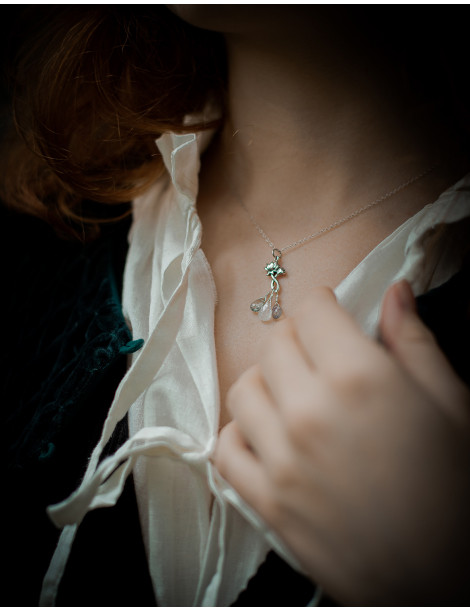 Collier "Fraesia" en argent 925