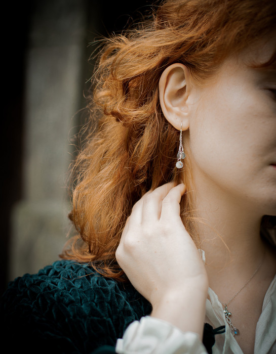 Boucles d'oreilles "Asra" en argent 925