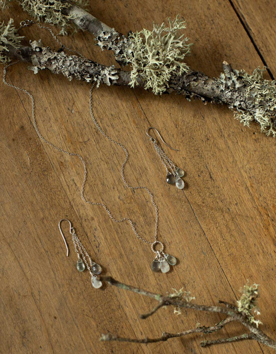 Boucles d'oreilles "Asra" en argent 925