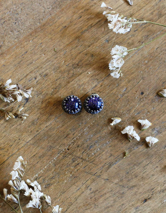 Boucles d'oreilles "Poussière d'étoile"