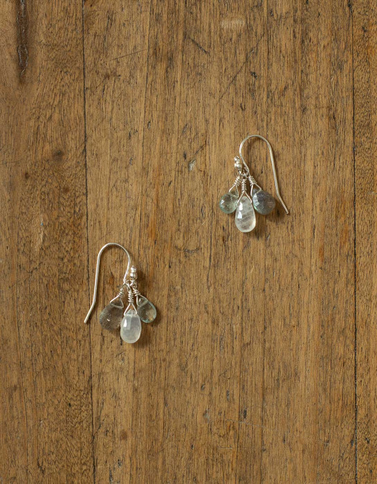 Boucles d'oreilles "Fraesia" argent 925