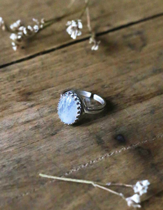 Bague "Luna" Pierre de lune