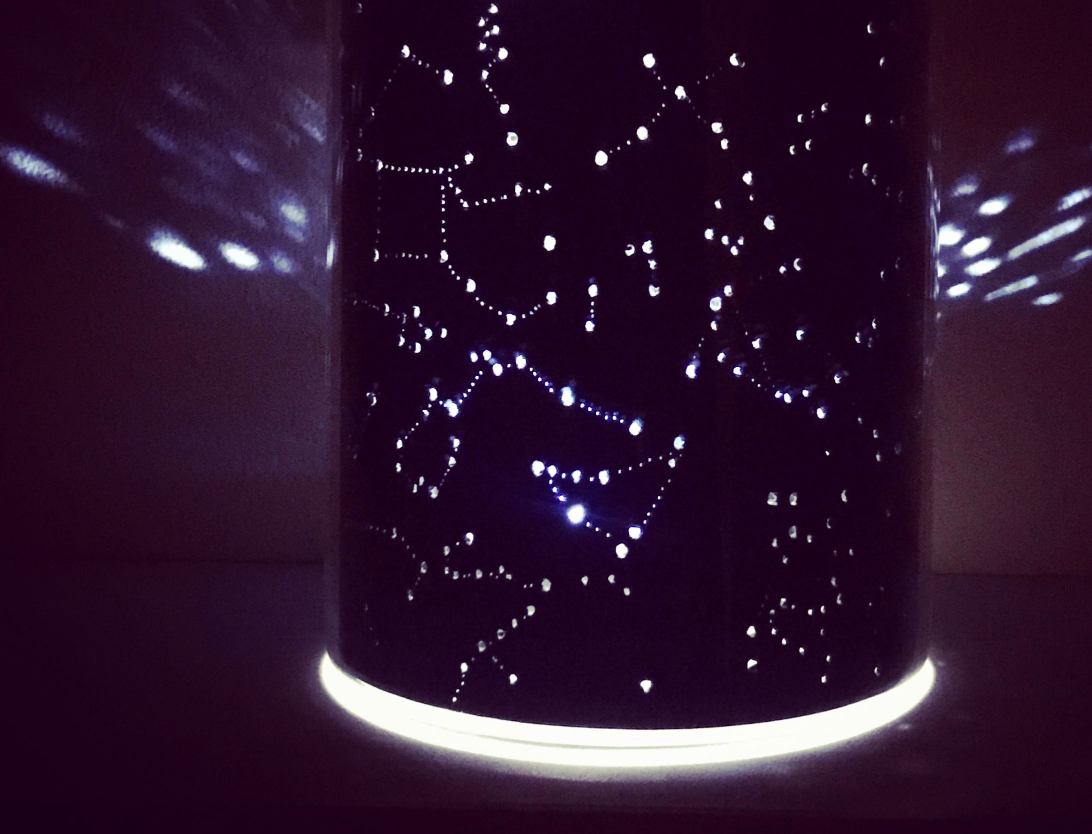 DIY veilleuse zodiacale