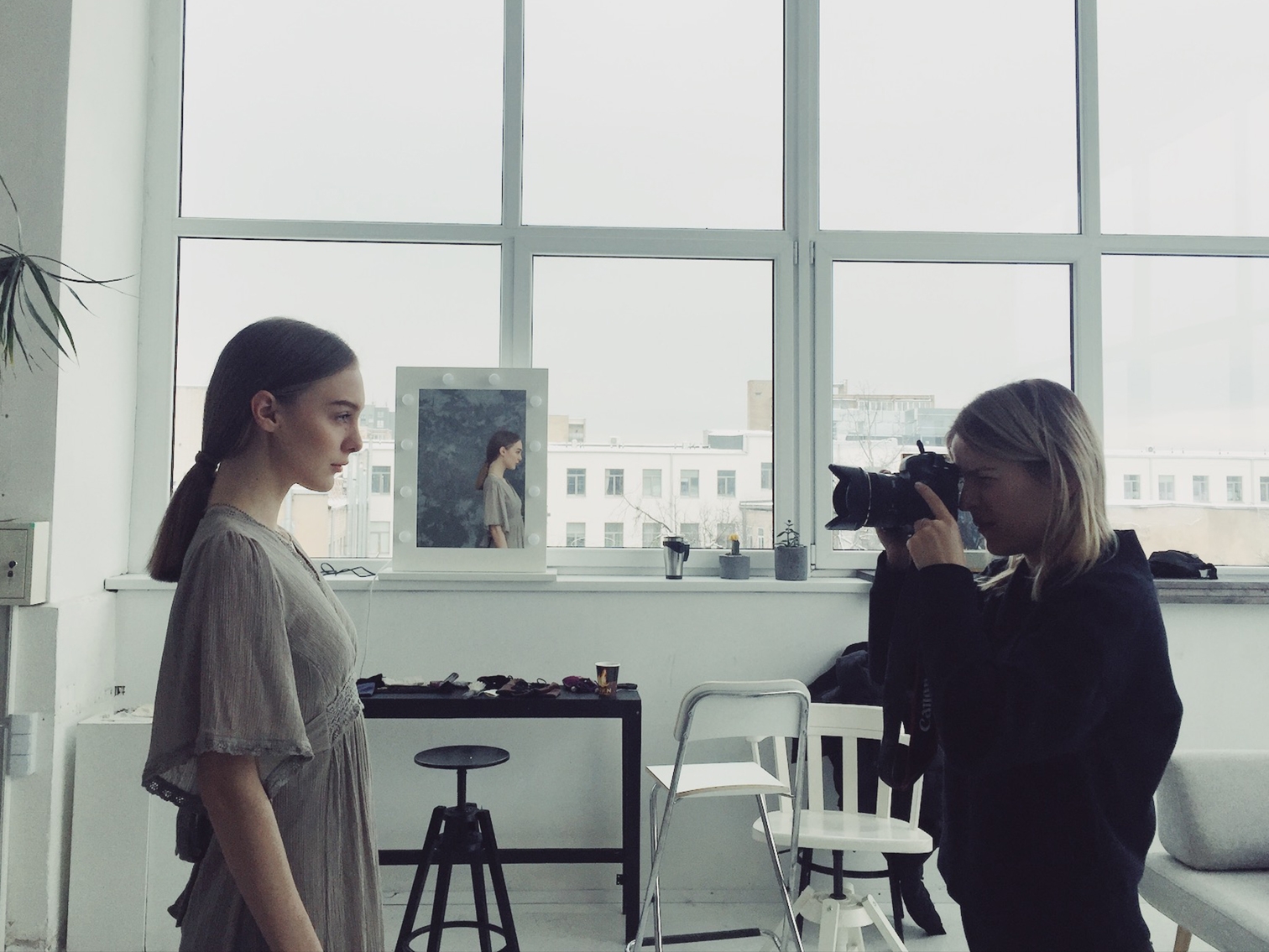 Vilnius sous la neige